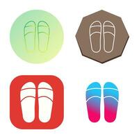 Slippers Vector Icon