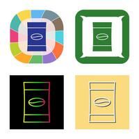 Coffee Packets Vector Icon