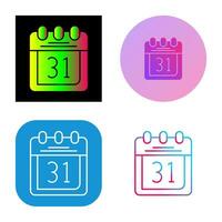 Calendar Vector Icon