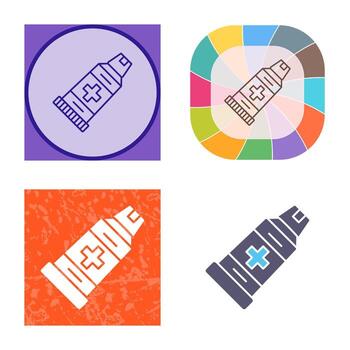 pegar icono vectorial vector