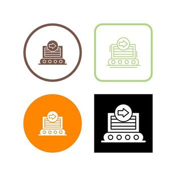 icono de vector de contenedor