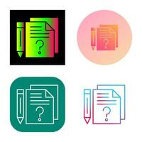 Question Vector Icon