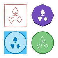 Card Suits Vector Icon