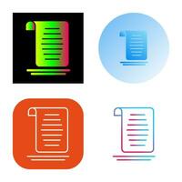 Document Vector Icon