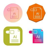 AI Vector Icon