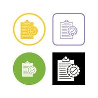 Check List Vector Icon