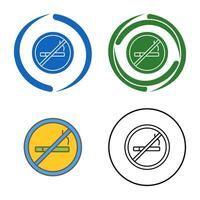 No Smoking Vector Icon