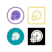 Time Setting Vector Icon