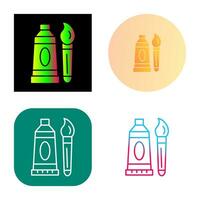 Oil Paint Vector Icon