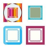 Unique Frame Vector Icon