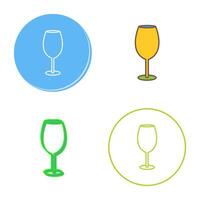 Wine Glass Vector Icon