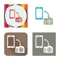 Unique Transfer Images Vector Icon