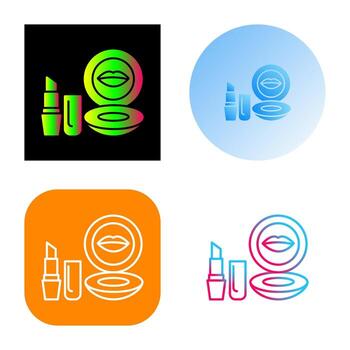 icono de vector de maquillaje