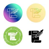 Contract Vector Icon