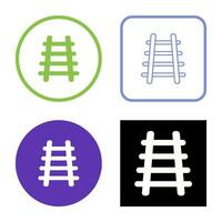 Train Tracks Vector Icon