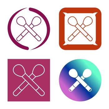 cepillos, vector, icono vector