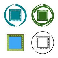 Unique Frame Vector Icon