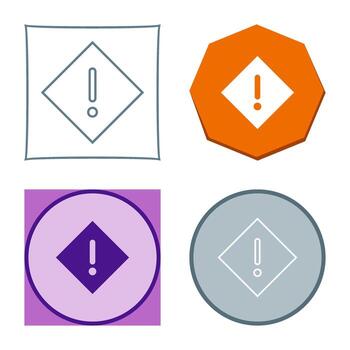 Warning Vector Icon