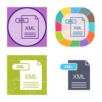 XML Vector Icon