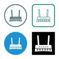 Router Vector Icon