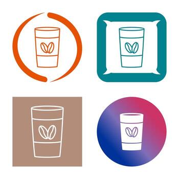 icono de vector de mochila