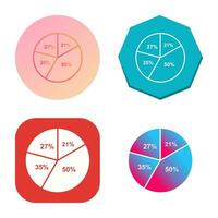 Pie Chart Vector Icon