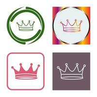 King Crown Vector Icon