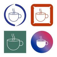 icono de vector de café caliente