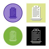 Check List Vector Icon
