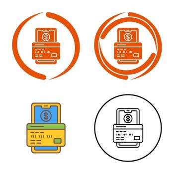 icono de vector de pago