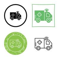 Ambulance Vector Icon