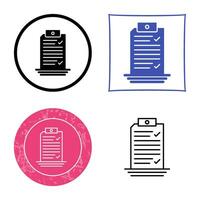 Check List Vector Icon