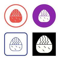 Cream Muffin Vector Icon