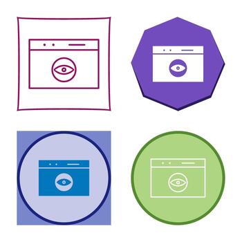 Unique Link Optimization Vector Icon
