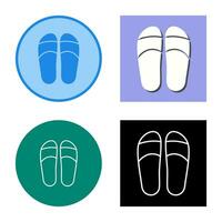 Slippers Vector Icon