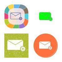 Message Settings Vector Icon