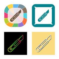 Stationery Knife Vector Icon