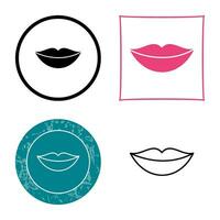 Lips Vector Icon