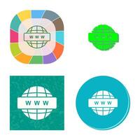 World Wide Web Vector Icon