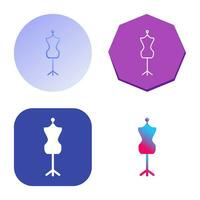 Dress Holder Vector Icon