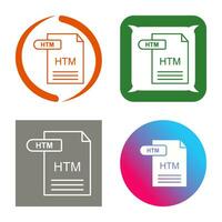 icono de vector de html