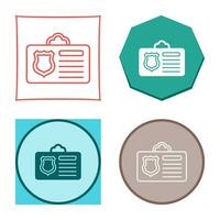 Id Card Vector Icon