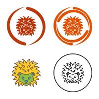 Hedgehog Vector Icon