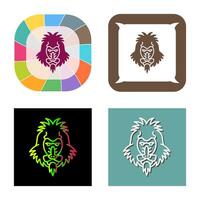 Mandrill Vector Icon