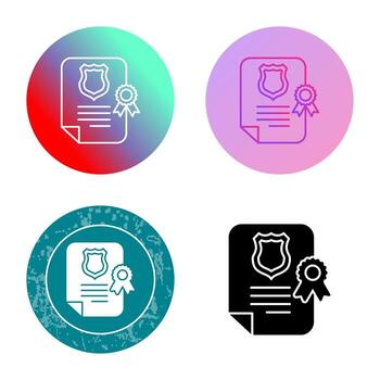 icono de vector de documento