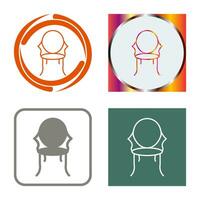 Ancient Chair Vector Icon