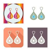 Earring Vector Icon