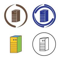 Server Network Vector Icon