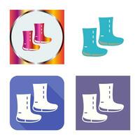 Unique Boots Vector Icon