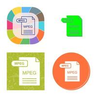 MPEG Vector Icon